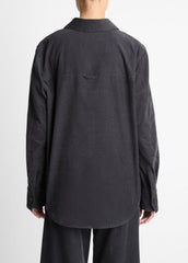 Cotton Corduroy Oversized Shirt in Long Sleeve | Vince discount