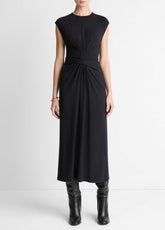 Jersey Wrap Midi Dress in Dresses | Vince sale