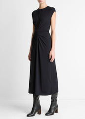 Jersey Wrap Midi Dress in Dresses | Vince sale
