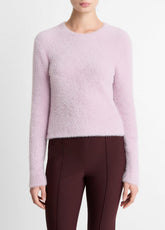Eyelash Crew Neck Sweater in Crew Neck | Vince US