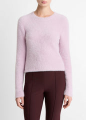 Eyelash Crew Neck Sweater in Crew Neck | Vince US