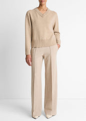Wool-Cashmere V-Neck Sweater in V-Neck | Vince for sale