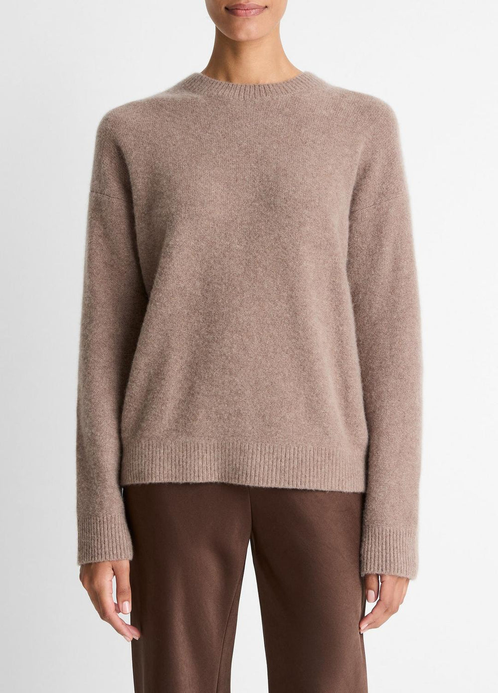 Plush Cashmere Crew Neck Sweater in Crew Neck | Vince outlet