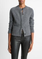 Plush Cashmere Shrunken Cardigan in Cardigans | Vince for sale