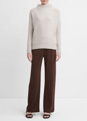 Plush Cashmere Funnel-Neck Sweater in Turtleneck | Vince outlet
