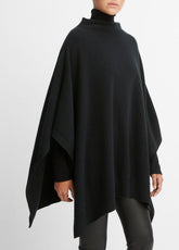 Merino Wool-Cashmere Funnel-Neck Poncho in Accessories | Vince sale