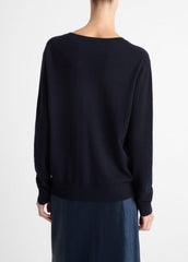 Cashmere Weekend V-Neck Sweater in V-Neck | Vince on sale