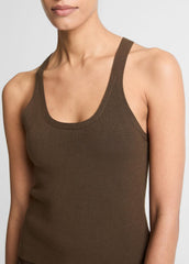 Milano-Stitch Scoop-Neck Sweater Tank in Tank Tops | Vince on sale