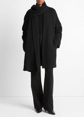Draped-Scarf Wool-Blend Car Coat in Coats | Vince discount