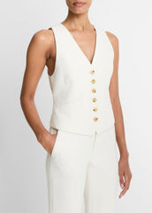 Sculptural Fitted Vest in Vests | Vince sale