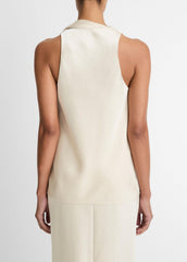 Satin Scarf Top in Tank Tops | Vince Online