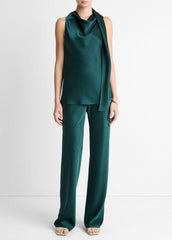 Satin Scarf Top in Tank Tops | Vince discount