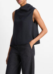 Asymmetrical Draped A-Line Top in Tank Tops | Vince near me