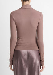 Fixed Wrap Long-Sleeve Top in Long Sleeve | Vince Online