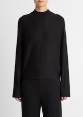 Cozy Dolman-Sleeve Mock-Neck Top in Long Sleeve | Vince outlet
