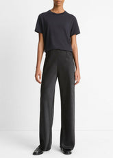 Pima Cotton Crew Neck T-Shirt in Short Sleeve | Vince for sale