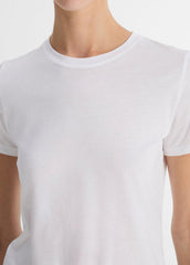 Essential Pima Cotton Crew Neck T-Shirt in Short Sleeve | Vince Online