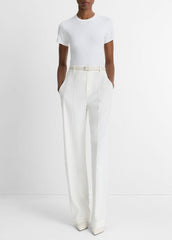 Pima Cotton-Blend '90s Shrunken T-Shirt in Short Sleeve | Vince near me