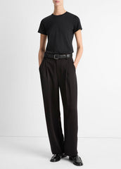 Essential Pima Cotton Crew Neck T-Shirt in Short Sleeve | Vince outlet