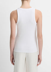 Ribbed Scoop-Neck Tank in Tank Tops | Vince discount