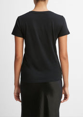 Essential Pima Cotton V-Neck T-Shirt in Short Sleeve | Vince sale