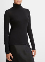 Essential Long Sleeve Turtleneck in Long Sleeve | Vince Online