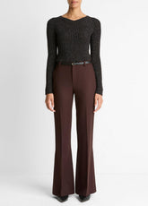 Sculptural Flare Trouser in Trousers | Vince near me