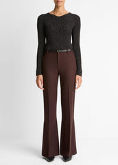 Sculptural Flare Trouser in Trousers | Vince near me