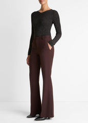 Sculptural Flare Trouser in Trousers | Vince near me