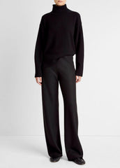 Italian Wool-Blend High-Waist Bias Pant in Trousers | Vince near me