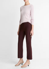 Niki Mid-Rise Pintuck Crop Flare Pant in Trousers | Vince near me