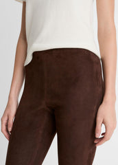 Suede Split-Hem Cropped Pant in Leggings | Vince for sale