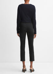 Stretch Suede Split Hem Crop Legging in Leggings | Vince for sale