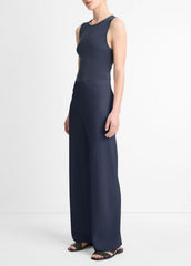 Colette High-Rise Crepe Bias Pant in Trousers | Vince near me