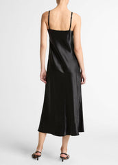 Satin V-Neck Slip Dress in Dresses | Vince for sale