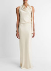 Satin Bias Column Skirt in Skirts | Vince near me
