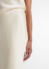 Satin Bias Column Skirt in Skirts | Vince near me