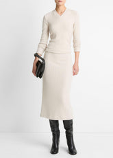 Cozy Rib Midi Skirt in Skirts | Vince for sale