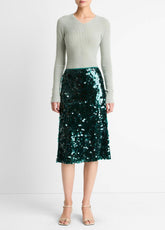 Paillette Bias Skirt in Skirts | Vince outlet