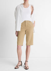 Italian Stretch-Cotton Chino Short in Shorts | Vince on sale