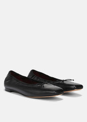 Darla Leather Ballet Flat in Loafers & Flats | Vince Online