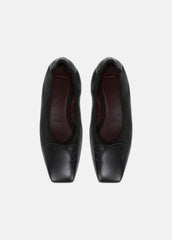 Darla Leather Ballet Flat in Loafers & Flats | Vince Online
