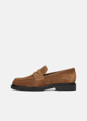 Siena Suede Lug-Sole Loafer in Loafers & Flats | Vince discount
