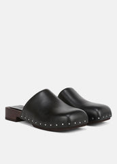 Margarita Leather Clog in Loafers & Flats | Vince near me
