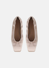 Darla Satin Ballet Flat in Loafers & Flats | Vince for sale