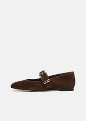 Daniela Suede Mary Jane Flat in Loafers & Flats | Vince on sale
