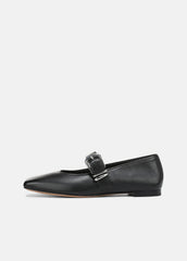 Daniela Leather Mary Jane Flat in Loafers & Flats | Vince Online