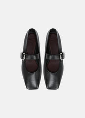 Daniela Leather Mary Jane Flat in Loafers & Flats | Vince Online