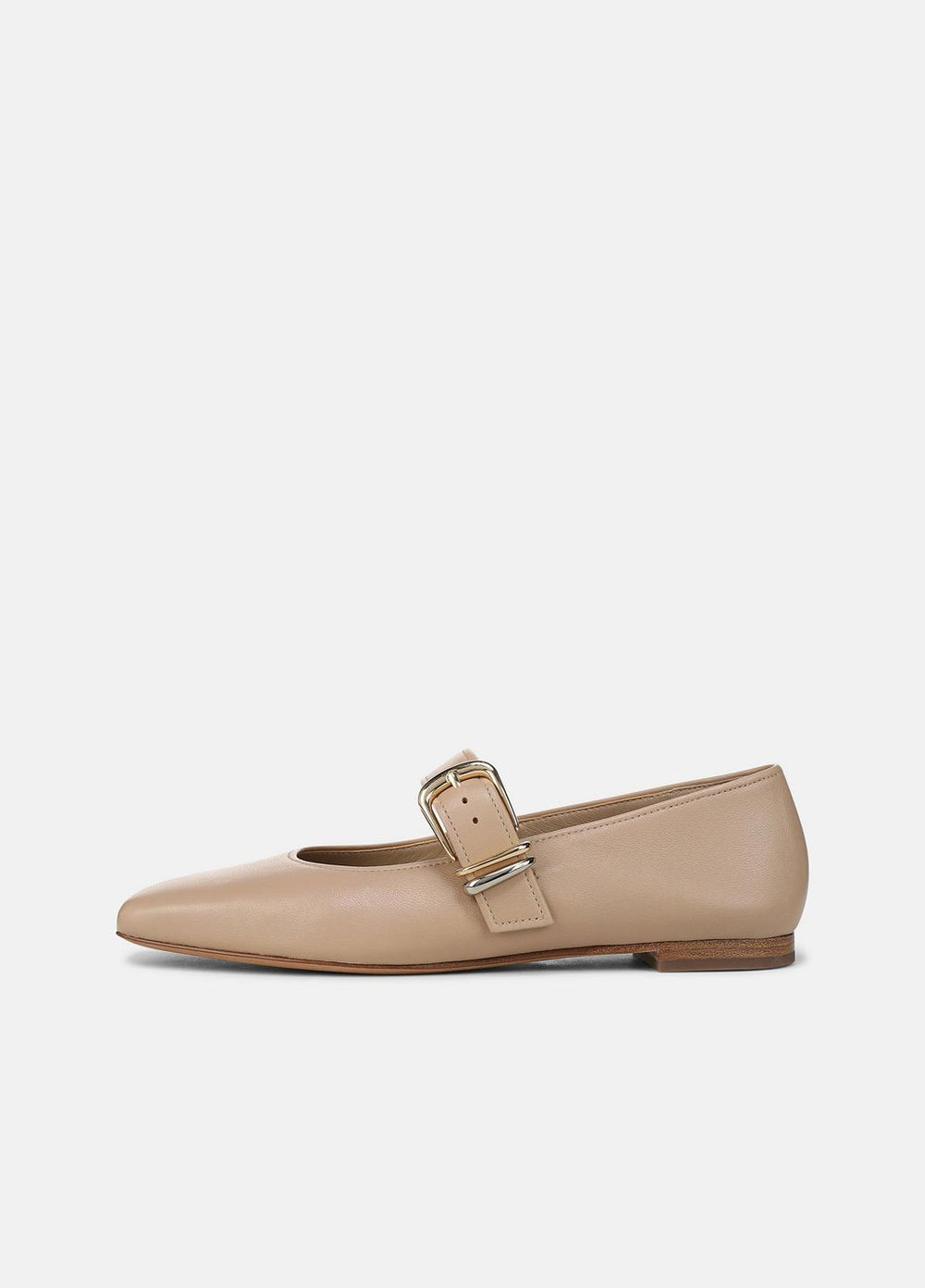 Daniela Leather Mary Jane Flat in Loafers & Flats | Vince US