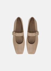 Daniela Leather Mary Jane Flat in Loafers & Flats | Vince US
